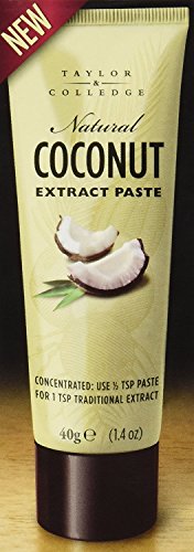 Taylor & Colledge Coconut Extract Paste, 1.4oz Tube