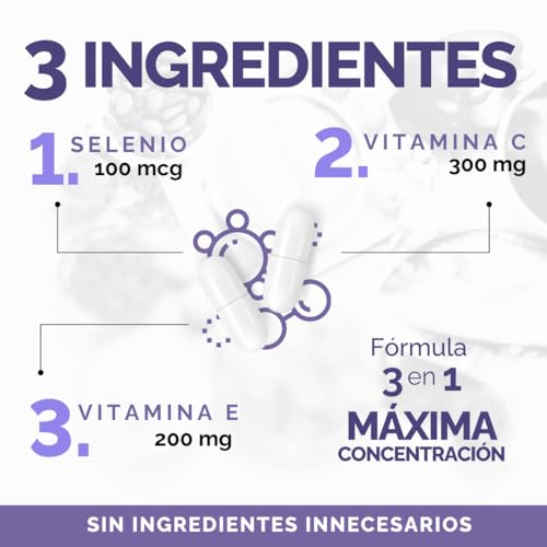 Vitamínicos, selenio 400 mg Marca OBY (2)