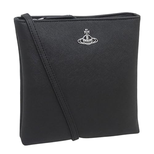 [���B���B�A���E�G�X�g�E�b�h] �o�b�O ���f�B�[�X �V�����_�[�o�b�O �u���b�N SQUIRE NEW SQUARE CROSSBODY 51160005S000BN401 VIVIENNE WESTWOOD [���s�A���i]