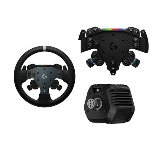 Logicool G _CNghCu nR RS XeOzC[ Zbg ی^ nh y RS50 BASE + RS Wheel HUB + RS Round Wheel z TRUEFORCE Oc[X7 [VO Rg[