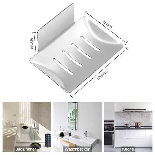 Urbanstrive Seifenschale Dusche - Flexible Silikon Ablage Mit Wasserfall Design