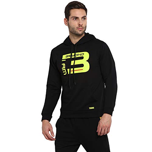 Image of YUUKI I AM Beyond Hoodie Black for Mens