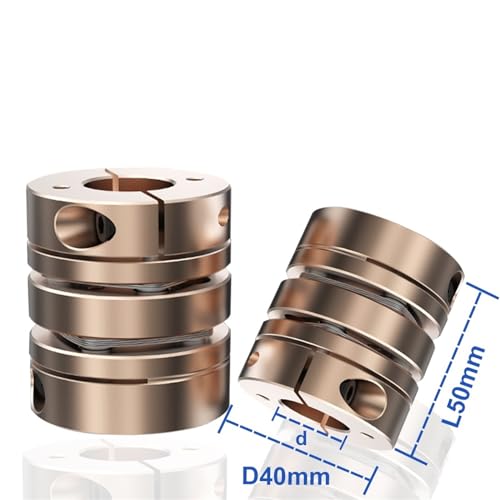 Accouplement de disque flexible haute précision en aluminium D40L50