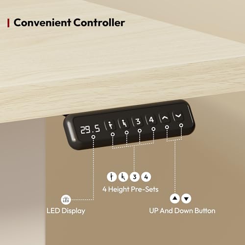 Image of SANODESK 63 inch Reversible L-Shaped Electric Standing Corner Computer Desk