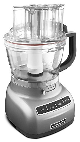 KitchenAid KFP1333CU 13-Cup Food Processor with ExactSlice System - Contour Silver