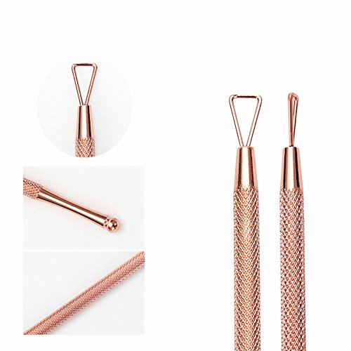 Lucsiky Cuticle Pusher Stainless Steel Triangle Cuticle Peeler Scraper Remove Gel Nail Polish Nail Art Remover Tool #TOP2