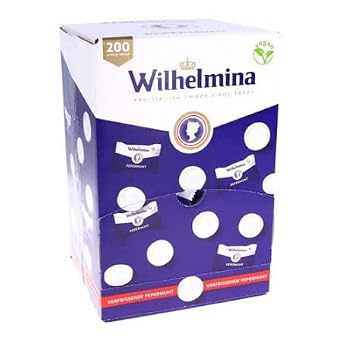 FORTUIN Wilhelmina Peppermint 200pcs Box (Pepermunt) | 3 pack