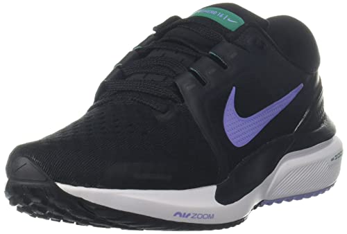 Nike Women's Air Zoom Vomero 16 Running Shoe, Black/Light Thistle-Off Noir, 6.5 M US