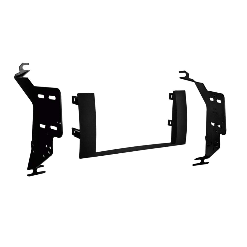 Metra 95-8240B Double DIN Stereo Dash Kit components