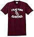I Play Tuba so Drummers Can Have a Hero T-Shirt XL Maroon