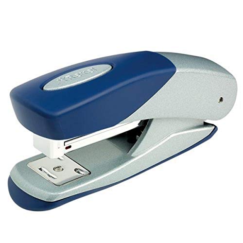 Agrafeuse demi-bande Rexel Matador en métal coloris argent et bleu