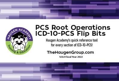 Haugen Consulting Group's 2021 ICD-10-PCS Root Operations Flip Bits