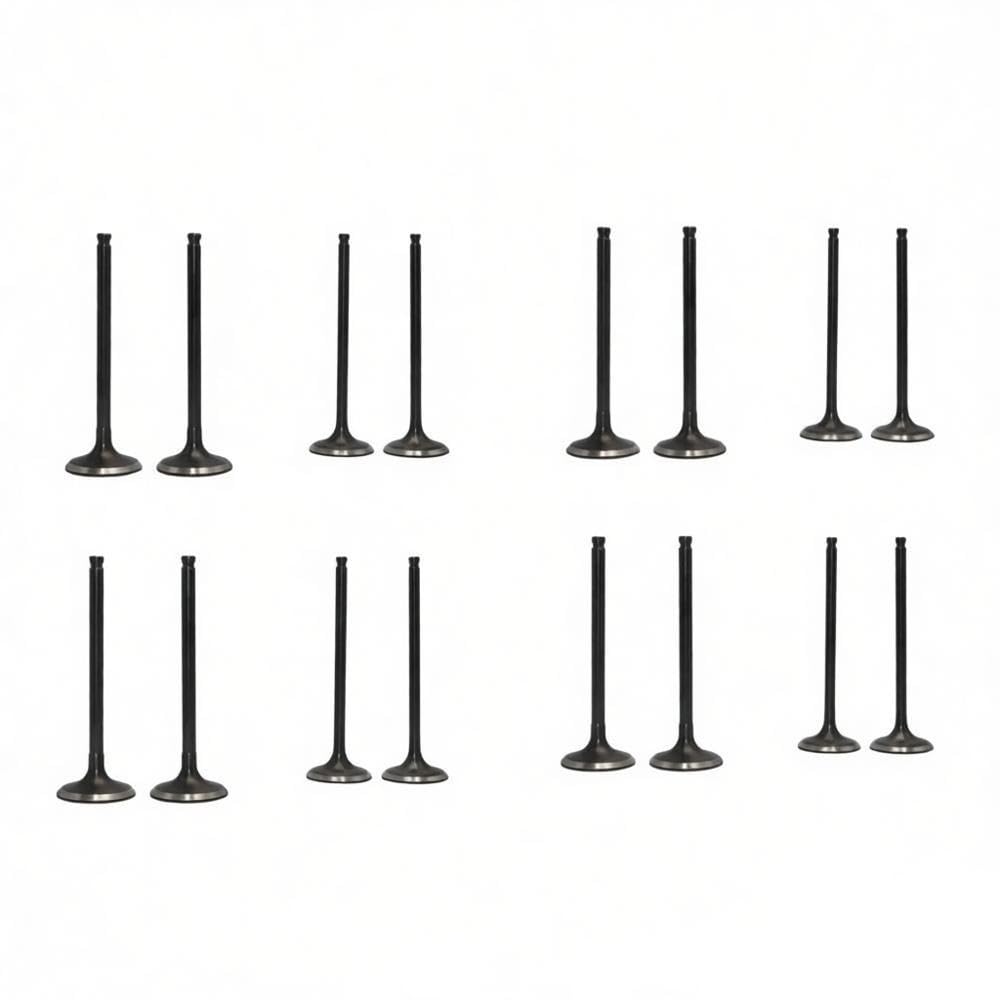 Intake Exhaust Valve Stem Kit Fit for Kawasaki 600 636 ZX6R ZX600 ZX636 2007-2024 Motorcycle Engine Replacement Parts(16PCS)