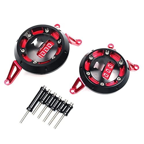 Protège stator pour Kawasaki Z1000 de 2010 à 2018 et Z1000SX : garde moteur CNC rouge robuste