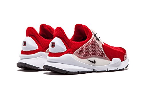Nike mens Nike Men's Sock Dart Red/White/Black 819686-601, Gym Red/Black/White, US 4 - Image 5