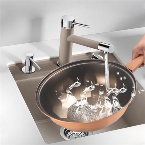 Wok cerámico antiadherente con micro presión integrada miniatura 4