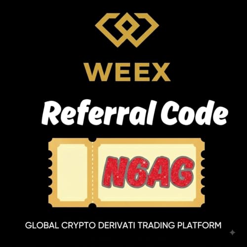 WEEX Referral Code "N6AG" Up to 30,000 USDT Available cover art