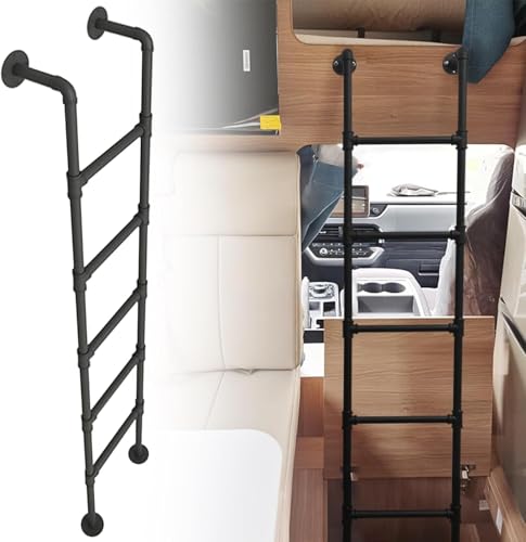 Échelle pour grenier loft maison et dortoir charge 330 lb métal