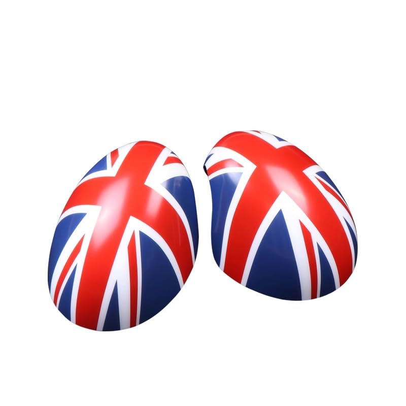 Coques de rétroviseurs YaaGoo Union Jack anti-UV pour MINI R55 R57 retroviseurs manuels