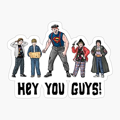 Sloth Goonies 80S Retro The 1980S - Sticker Graphic - Vinyl Waterproof Sticker Decal Car Laptop Wall Window Bumper Sticker