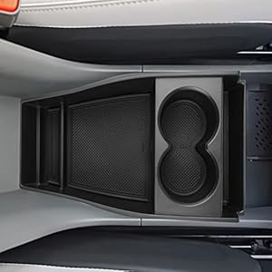 YEE PIN Ioniq5 Lower Console Organizer for Hyundai Ioniq 5 Lower Console Storage Organizer, Lower Storage Box Organizer for Hyundai Ioniq 5 2022 2023 Accessories