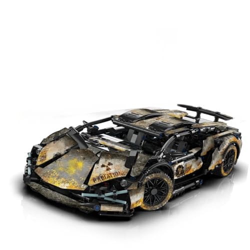 JVAVNE Technik Rennwagen Bausteine Set, 1:14 MOC Sportwagen Baukasten, Rennwagen Klemmbausteine, Super Auto Sportwagen Konstruktions Spielzeug für Erwachsene Kinder, 1314 Teile