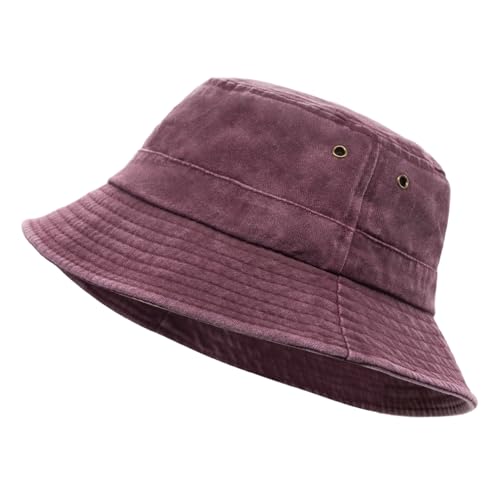 Chapeau seau en coton rétro pliable pour homme et femme idéal plage
