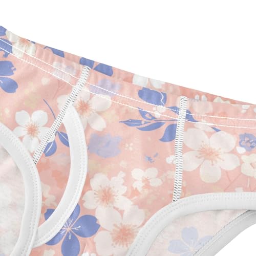 KLL Floral Lace Little Boys Pure Cotton Training Underwear Cute Children Undies4