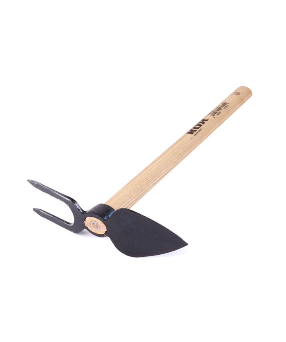 Mini Pioche Petite Pioche KOX Pour Jardinage Surélevé - Manche Bois 40cm - 900g Hachette Bois Bucheron