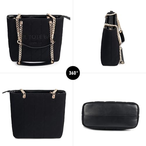 Image of Chinllo Tote Bag for Women, Medium Top Handle Handbags Purse