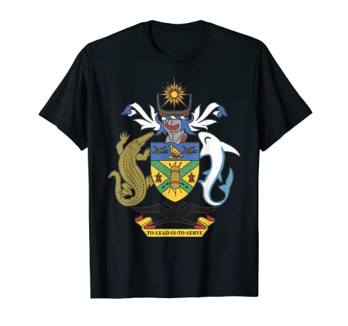 Emblème National Sceau Symbole armoiries des îles Salomon T-Shirt
