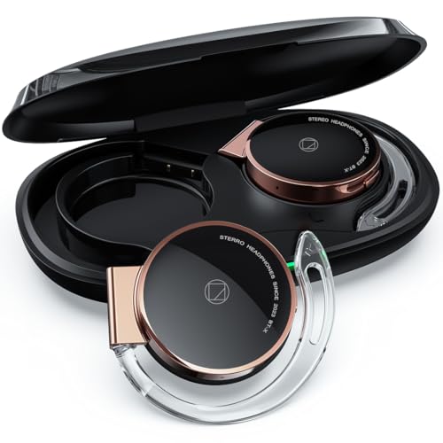 Micool Auriculares On Ear Bluetooth 5.3, Auriculares Open Ear Inalámbricos, Clip On Auriculares Deportivos Bluetooth con 4 Micrófonos, Ajuste Cómodo Auriculares con Gancho para la Oreja