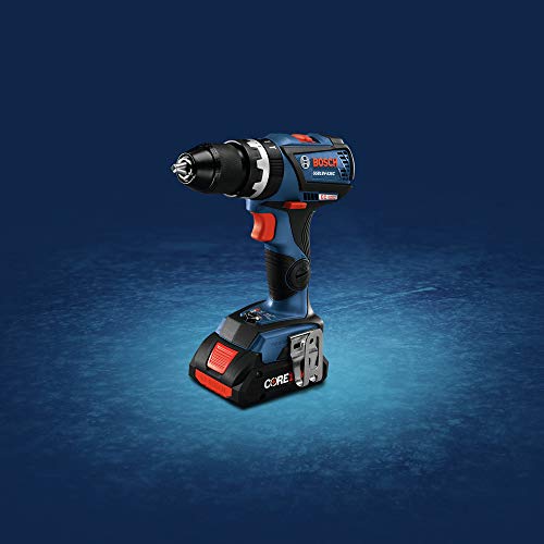 Bosch GSB18V-535CB15-RT 18V Lithium-Ion Brushless 1/2 in. Cordless Hammer Drill Driver Kit (4 Ah) (Renewed)