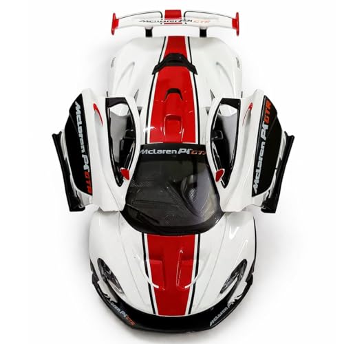 Image of Diecast Toy Cars for Kids & Collectors| 1:32 Scale | Pull Back Action Metal Model Car | Premium Detailing, Authentic Design, Sturdy Build | Gift Toy Car (McLaren P1 GTR)