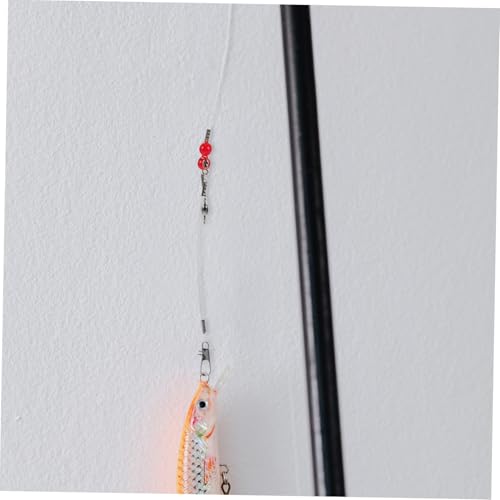 Kisangel 6pcs Fishing Leaders High Strength Wire miniatura 6
