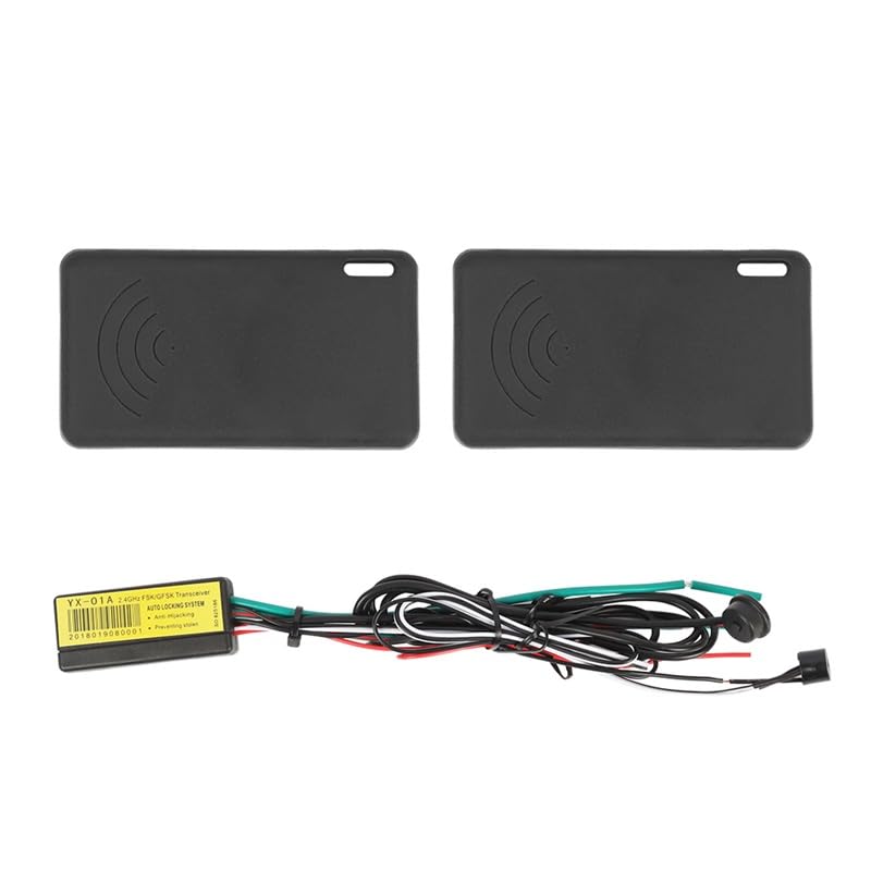 YN MageTech YNIM002 Car Anti-Theft Security System with Automatic Engine Locking, Anti-Hijacking, Anti-Theft Features, Suitable for 95% of 12V Vehicles, Easy DIY Installation