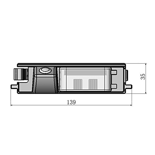 Image of for Toyota RAV4 RAV-4 RAV 4 2006~2012 Car Rear View Camera Back Up Reverse Parking Camera /HD CCD Night Vision /Plug Directly
