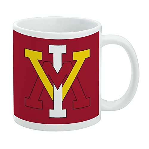 Virginia Military Institute Primary Logo Ceramic Coffee Mug, 11oz, White