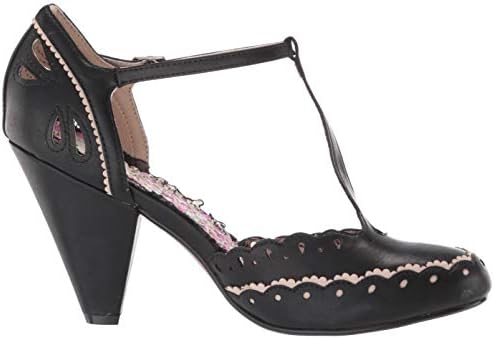 Bettie Page womens Bp403-birdie Pump, Black, 11 US | Image 5