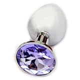 Ocaler®Small Size Mini Butt Anal Plug Toys Alloy Crystal Jewelry Sex Toys Adult Sex Products(Purple)