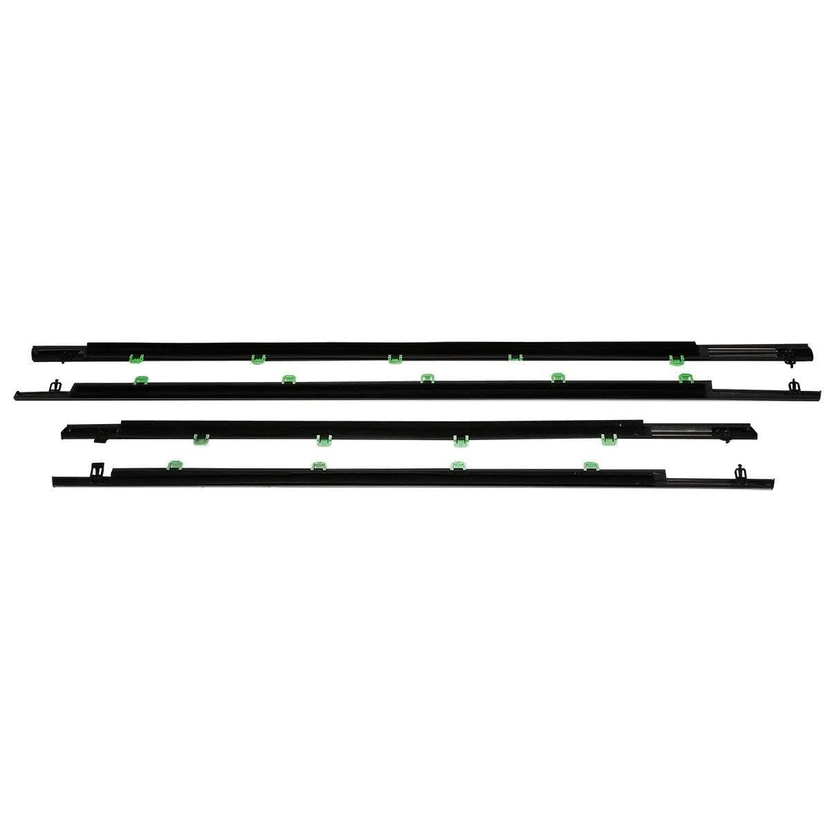 Protezione Portiera Auto 4PCS Auto Finestra Esterna Guarnizione In Gomma Striscia Di Pressione Impermeabile Cintura Di Tenuta Per CR-V Per CRV 2007-2010 2011