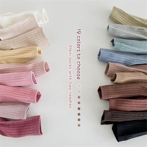 Mud Kingdom Kids Socks for Boys Girls 1-12 Years Mid Calf Crew Sock 5 Pairs4