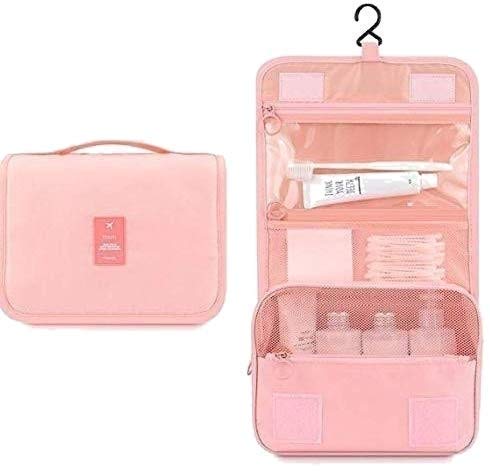 Multifunctional Travel Bag Extra Large Makeup Organiser Cosmetic Case Household Grooming Kit Storage Travel Kit Pack with Hook (MULTI COLOUR)