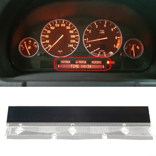 Anneaux Chromés Pour Compteur BMW E38, E39, E53 X5 - 4 Pièces, Montage Par Encliquetage - Décoration Tableau De Bord
