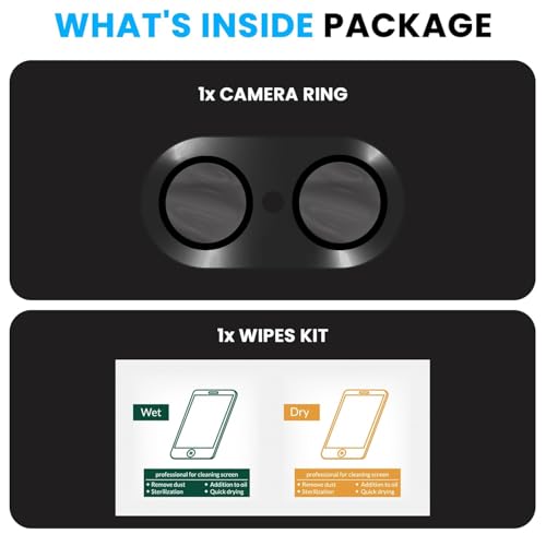 Image of Hptech Back Camera Lens Protector for OnePlus Nord CE 5 - 3D Premium Tempered Camera Glass Guard | 9H Hardness | Anti-Scratch | Ultra HD Clarity | Case Friendly | Easy Bubble-Free Installation (1 Pack)