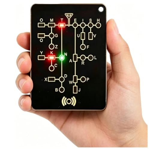 Upgrade Morse Code Trainer Card Pro, Interactive LED & Audio Practive Tool Real-Time Feedback...