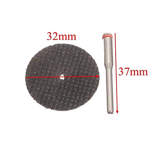 Image of DIY Crafts Pack of 10 Pcs, Multi Color, Resin Cutting Wheel Cut-Off Discs Set 2mm Diameter with Co(Pack of 10 Pcs, Multi Color)