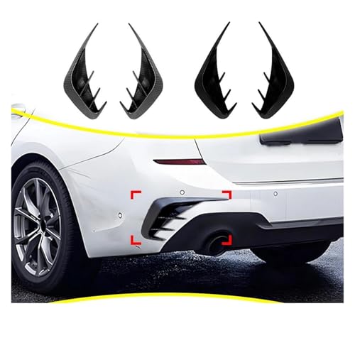 Spoiler arrière BMW G21 style requin diffuseur look carbone - 3
