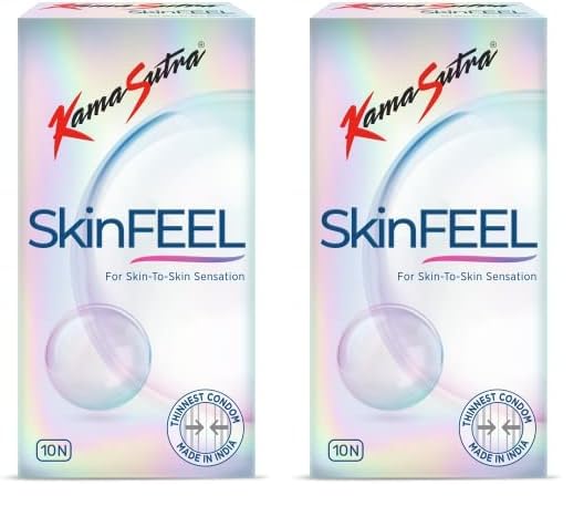 KamaSutra SkinFEEL Thinnest Condom for Men | Skin to Skin Sensation | Combo Pack of 20-picture-39