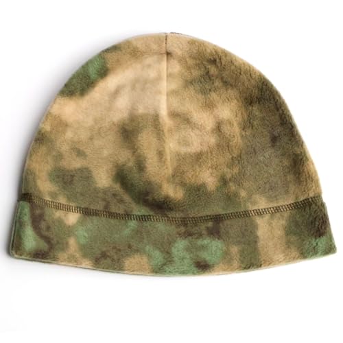 RALSPEC Camouflage Microfleece Thermal Beanie Hat Tactical Warm Fleece Military Camo Winter Skull Cap Army Airsoft Military Mens Boys - Image 3